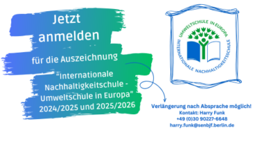 Jede Berliner Schule hat erneut die Chance, die Auszeichnung 